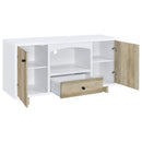 Yesler - 2 Door Storage Cabinet - White by HouseOfZazla