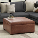 Gabbie - Coffee Table Upholstered Storage Ottoman by HouseOfZazla
