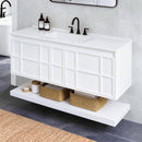 48 Inch Wall Mounted Bathroom Vanity Cabinet