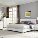 Dulcey - 5 Drawer Bedroom Chest - White by HouseOfZazla