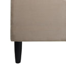 Aspen - Vertical Tufted Modern Headboard Platform Bed Set by Unique Piece Furniture