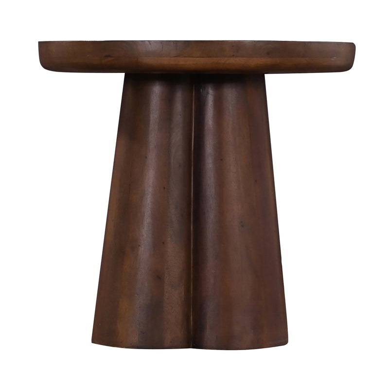 Walker Edison | Stylish Wood Round Side/End Table