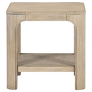 Solano 2-piece Square Coffee Table Set Weathered Mango