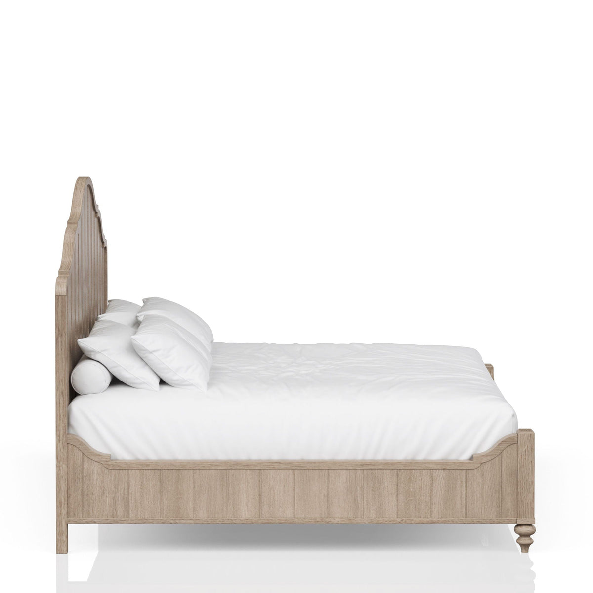 Elegant Design Panel Bed With Transitional Casual Design, photo 5 of 6
