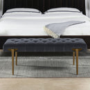 Aria - Upholstered Accent Bench by HouseOfZazla