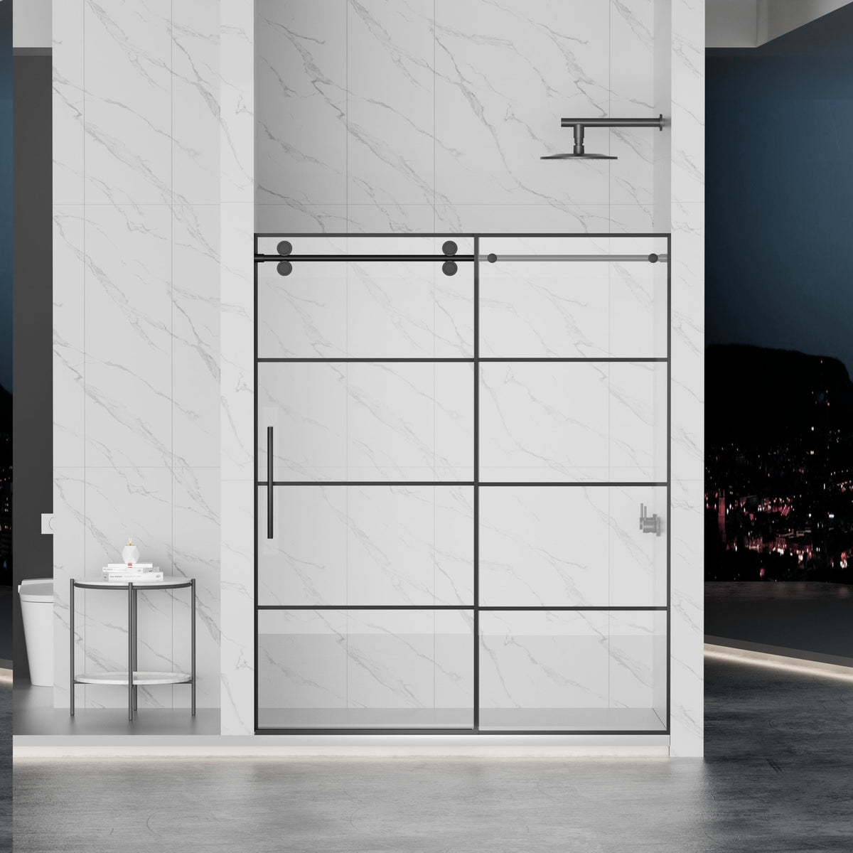 Matte Shower Doors - 56-60" W x 72" H, photo 2 of 10