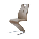 Tony - Dining Chairs (Set of 2) - Brown / Beige by Unique Piece Furniture