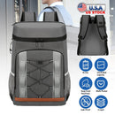 Cooler Backpack 36 Can Leakproof Insulated Cooler Backpack with 25L/6.6Gal for Picnic Camping BeachÊHiking Fishing Travel