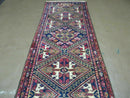 2' 6" X 9' Antique Handmade Turkish Anatolian Wool Runner Rug Nice