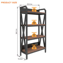56.30'' Bakers Rack with 4-Level Storage Shelves