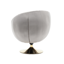 360 Degree Swivel Cuddle Barrel Accent Chairs, Round Armchairs with Wide Upholstered, Fluffy Fabric Chair for Living Room, Bedroom, Office, Waiting Rooms