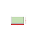 Glass Outdoor Coffee Table - Gray Mix by HouseOfZazla