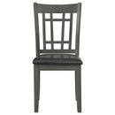 Ingall - 5 Piece Set With Storage Table And Upholstered Chairs - Medium Gray by HouseOfZazla