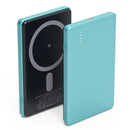 2 In 1 5000mAh 8MM Slim MagSafe Wireless Power Bank PD20W Magnetic Fast Charger Portable Phone Charger Fit for IOS Phone 15 14 13 12 Series And More
