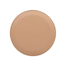 Mode - Leatherette Round C-Shaped Sofa Side Table - Saddle Brown