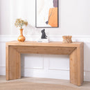 Console Table, Entryway Table - Antique Natural / Light Natural / Natural by Unique Piece Furniture