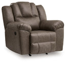 Lowilla - Rocker Recliner - Driftwood by Unique Piece Furniture