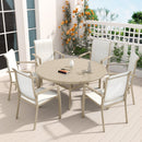 7 Pieces Patio Dining Set by HouseOfZazla