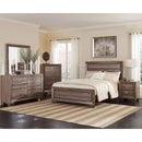 Harrison - 5 Drawer Bedroom Chest - Taupe by HouseOfZazla