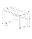 Computer Desk For Home Office, Laptop, Contemporary & Modern