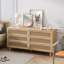 6 Drawer Storage Modern Cabinet For Bedroom by Unique Piece Furniture