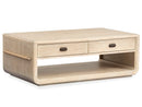 Sunset Cove - Rectangular Cocktail Table With Casters by Unique Piece Furniture