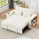 Pull-Out Sofa Bed Convertible Couch With Adjustable Backrest For Living Room by Unique Piece Furniture