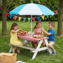 Kids Picnic Table With Sand and Water Table Conversion by HouseOfZazla