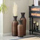 Classic And Neat Floor Vase, High Independent Flower Stand (Set of 3)