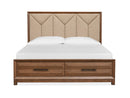Callisto - Upholstered Panel Storage Bed by Unique Piece Furniture