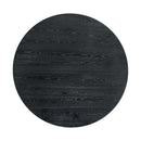 Froja - Manufactured Wood Round Dining Table - Black