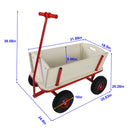 Wooden Children's Outdoor Stroller with Four-Wheel Design by HouseOfZazla