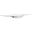 48" Composite Bathroom Vanity Top with Integrated Basin