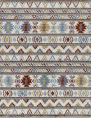 Loft Shag - 7'10" X 9'10" Shaggy Area Rug - Multi, Polypropylene