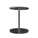 Round Coffee & End Table Set - Black by HouseOfZazla