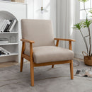 Wide Classic Mid-Century Modern Arm Chair by HouseOfZazla