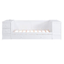 Daybed With Storage Arms, Trundle And Charging Station by HouseOfZazla