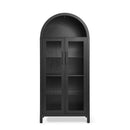 High Arched Storage Cabinet with LED Light