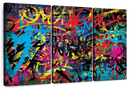 Abstract Graffiti Wall Art