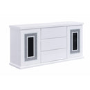 Ariya - Buffet With Clear Glass Inlay by Unique Piece Furniture
