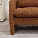 Modern Sherpa Upholstered Accent Chair, Comfortable Living Room Armchair, Lounge Chair For Bedroom, And Office by HouseOfZazla