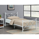 Platform Bed With Modern X-Style Design by HouseOfZazla