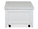 Heron Cove - Lift Top Storage Cocktail Table With Casters - Chalk White