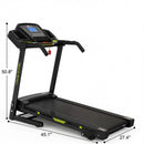 Foldable Treadmill With Incline For Home, Electric Running Machine With Speed Control, Pulse Monitor, 12 Training Programs - Black by HouseOfZazla