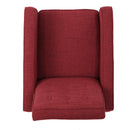 Mid-Century Modern Recliner With Button Tufted Waffle Stitch by HouseOfZazla