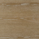 Adina 53-inch Round Wood Dining Table Distressed Light Brown