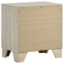 Strout - 4 Piece Queen Bedroom Set With Upholstered Headboard - Rustic by HouseOfZazla