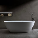 57" Solid Surface Matte Tub