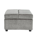 Twin Size Folding Ottoman Sleeper Bed With Mattress Convertible Guest Bed by HouseOfZazla