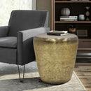 Garvy - Handcrafted Metal Side Table by Unique Piece Furniture